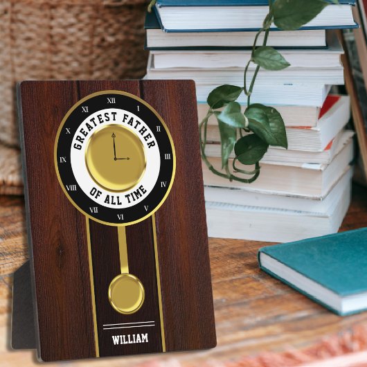 Grootvader klok Grootste Vader aller tijden Fotoplaat