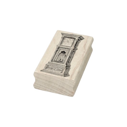 Grootvader Klok Rubber Art Stamp Rubberstempel (Stempel)