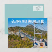 Grootvader Mountain NC Briefkaart (Voorkant / Achterkant)