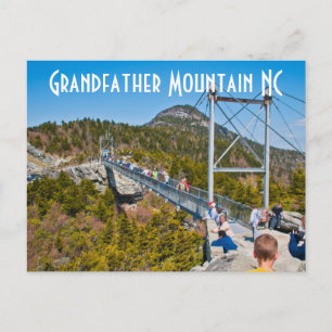 Grootvader Mountain NC Briefkaart