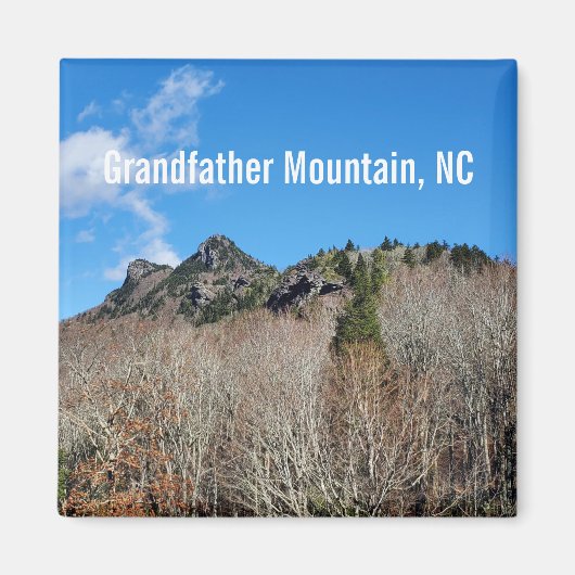 Grootvader Mountain, North Carolina magneet (Voorkant)