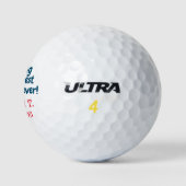 Grootvader op maat golfballen (Logo)