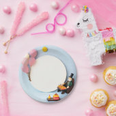 grootvader papieren bordje (Feest)