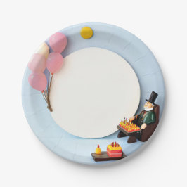 grootvader papieren bordje