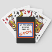 GROOTVADER POKERKAARTEN (Achterkant)