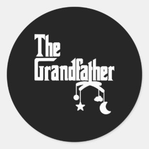 Grootvader Shirt Grappige Vader&#; s Day Opa Gi Ronde Sticker