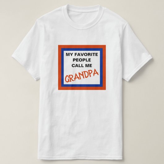 GROOTVADER T-SHIRT (Design voorkant)
