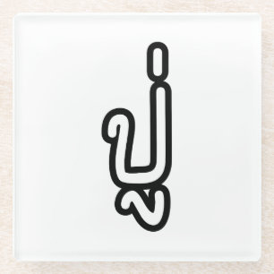 Grootvader Thai (vaderlijk) - ปู่ / Pu Glazen Onderzetter