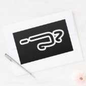 Grootvader Thai (vaderlijk) - ปู่ / Pu Rechthoekige Sticker (Envelop)