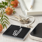 Grootvader Thai (vaderlijk) - ปู่ / Pu Sleutelhanger (Voorkant Rechts)