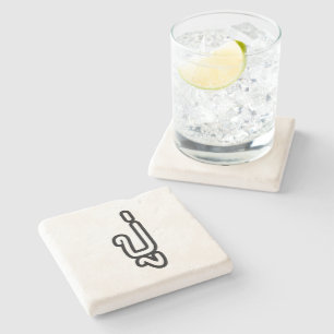 Grootvader Thai (vaderlijk) - ปู่ / Pu Stenen Onderzetter