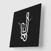 Grootvader Thai (vaderlijk) - ปู่ / Pu Vierkante Klok (Hoek)