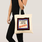 GROOTVADER TOTE BAG (Voorkant (product))