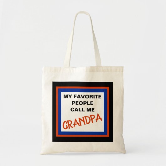 GROOTVADER TOTE BAG (Voorkant)