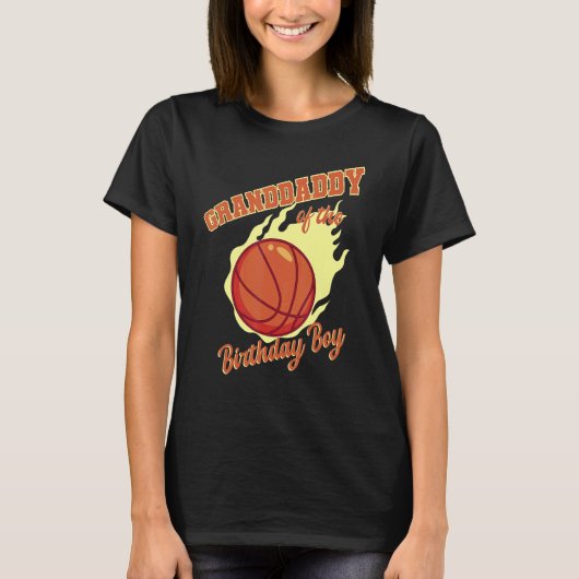 Grootvader van de Basketbalfamilie B T-shirt (Voorkant)