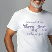 Grootvader van de Berry First Fairy Eerste Verjaar T-shirt