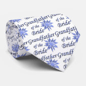 Grootvader van de Bride Blue Stropdas (Opgerold)