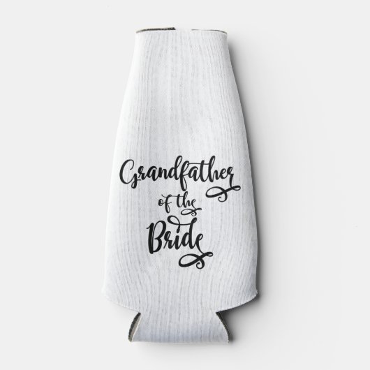 Grootvader van de bruid flesjeskoeler (Voorkant)