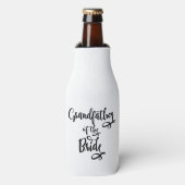 Grootvader van de bruid flesjeskoeler (Fles Voorkant)
