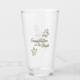 Grootvader van de bruid glas