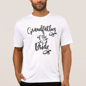 Grootvader van de bruid t-shirt (Voorkant)