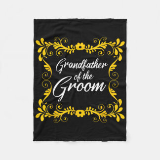 Grootvader van de bruidegom Matching Bachelorette  Fleece Deken