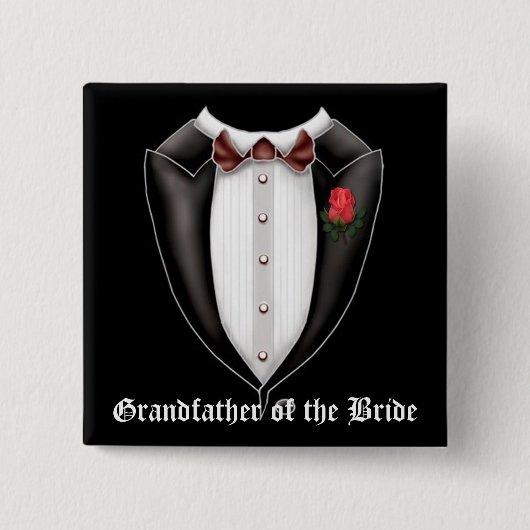 Grootvader van de Button van de Bride Tuxedo (Voorkant)