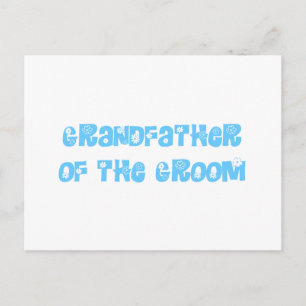 Grootvader van de Groom Briefkaart