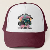 Grootvader van de wereld trucker pet (Voorkant)