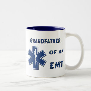 Grootvader van een EMT Tweekleurige Koffiemok