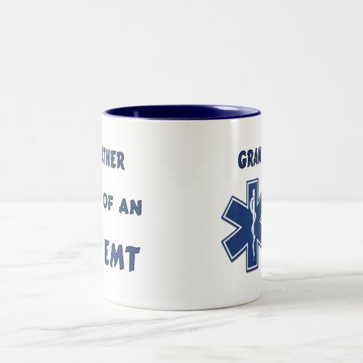 Grootvader van een EMT Tweekleurige Koffiemok (Center)
