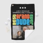 Grootvader van Grand Man Foto Golfhanddoek (Insitu)
