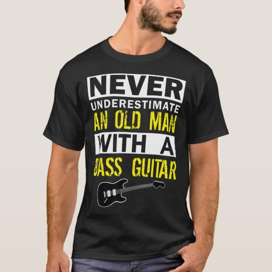 Grootvader van Mannen bagagespeler T-shirt (Voorkant)