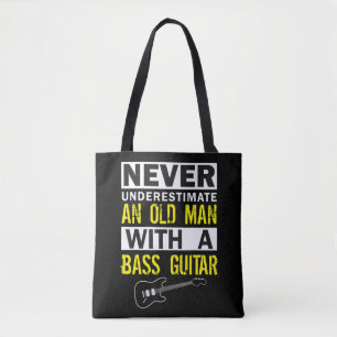 Grootvader van Mannen bagagespeler Tote Bag