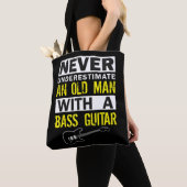 Grootvader van Mannen bagagespeler Tote Bag (Dichtbij)