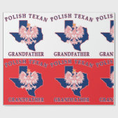 Grootvader van Poolse textiel Cadeaupapier (Vlak)