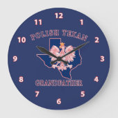 Grootvader van Poolse textiel Grote Klok (Voorkant)