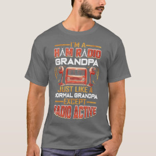 Grootvader van Radio opa Amateur T-shirt