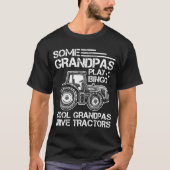 Grootvader van tractor Farmer Ranch grootouders T-shirt (Voorkant)