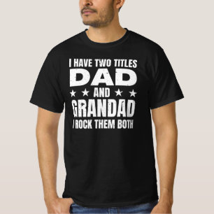 Grootvader van vader t-shirt