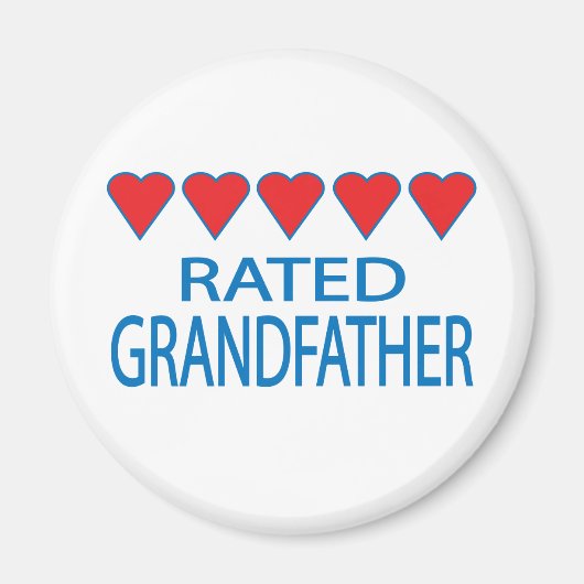 Grootvader van vijf hart magneet (Voorkant)