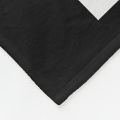 Grootvader zwarte kleinkinderen kinder foto fleece deken (Hoek)