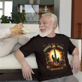  grootvaders basgitaristen ontwerp t-shirt