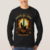  grootvaders basgitaristen ontwerp t-shirt (Voorkant)