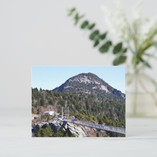 Grootvaders bergbeklimming briefkaart (Staand voorkant)