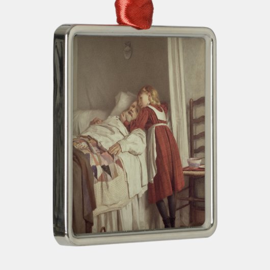 Grootvaders kleine zuster metalen ornament (Rechts)