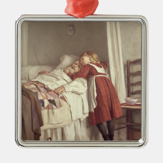 Grootvaders kleine zuster metalen ornament (Voorkant)