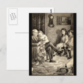 Grootvaders Vintage 1918 Briefkaart (Voorkant / Achterkant)