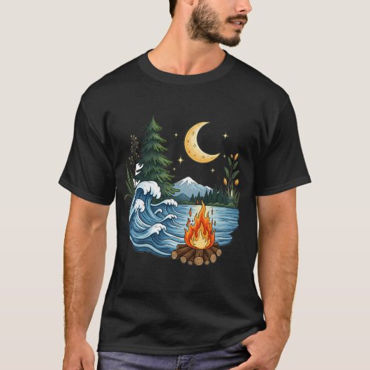 Grootvaders Vismeer T-shirt (Voorkant)