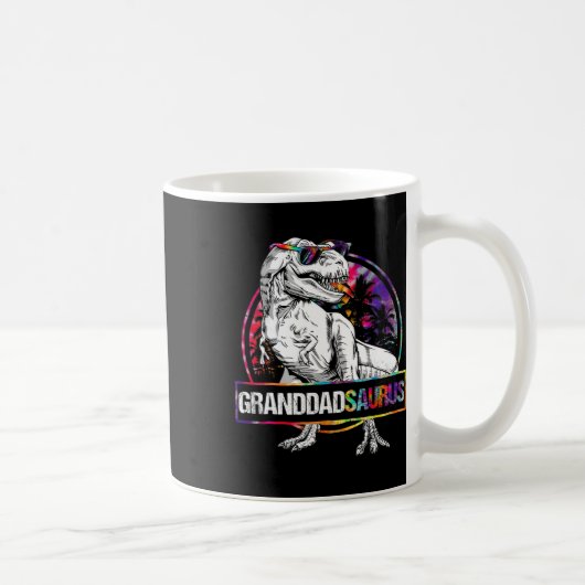 Grootvadersaurus Dinosaur Opa Saurus Matching T Koffiemok (Rechts)